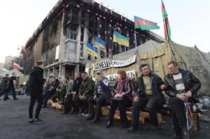 Donetsk protesters on Maidan