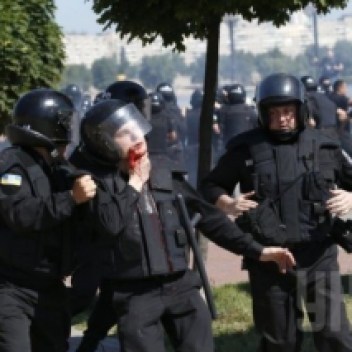 Terrorism at Kyiv pride